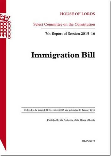 Immigration Bill: 7th report of session 2015-16