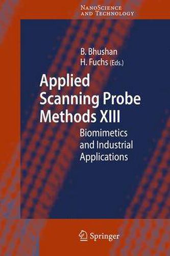 Cover image for Applied Scanning Probe Methods XIII: Biomimetics and Industrial Applications