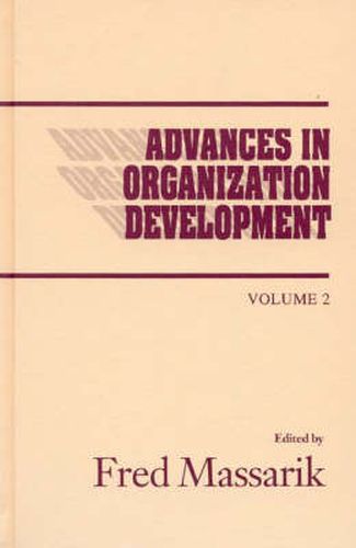 Cover image for Advances in Organizational Development, Volume 2