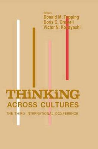 Cover image for Thinking Across Cultures: The Third International Conference on Thinking
