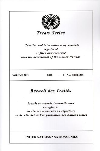 Treaty Series 3119 (English/French Edition)