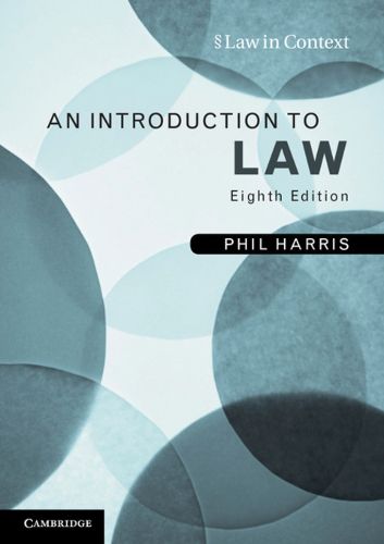 Cover image for An Introduction to Law