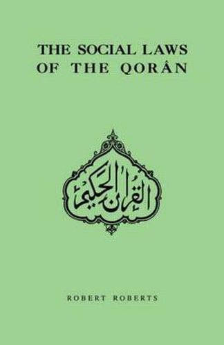 Cover image for Social Laws Of The Qoran