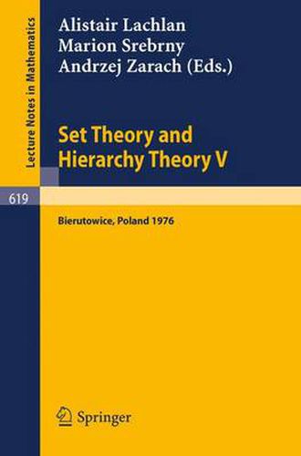 Cover image for Set Theory and Hierarchy Theory: Bierutowice, Poland 1976