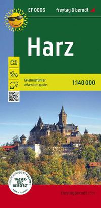 Cover image for Harz, adventure guide 1:140,000, freytag & berndt, EF 0006