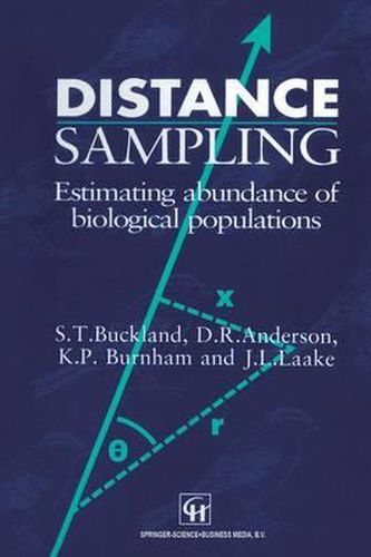 Cover image for Distance Sampling: Estimating abundance of biological populations