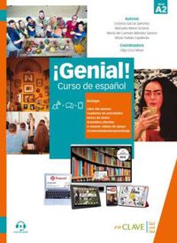 Cover image for Genial!: Libro del alumno y Cuaderno de actividades 2 (A2) + audio descargabl