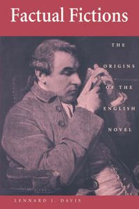 Cover image for Factual Fictions: The Origins of the English Novel