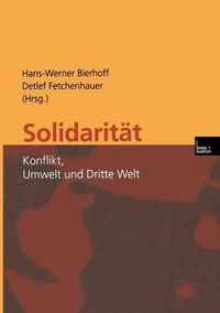 Cover image for Solidaritat: Konflikt, Umwelt Und Dritte Welt