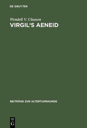 Cover image for Virgil's Aeneid: Decorum, Allusion, and Ideology