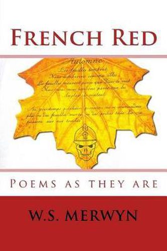 Cover image for French Red: Poems As They Are