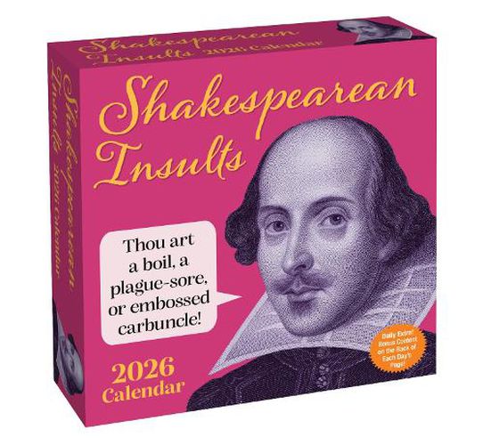 Cover image for Shakespearean Insults 2026 Day-to-Day Calendar