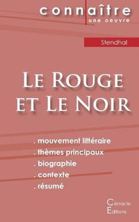 Cover image for Fiche de lecture Le Rouge et le Noir de Stendhal (Analyse litteraire de reference et resume complet)