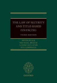 Cover image for The Law of Security and Title-Based Financing