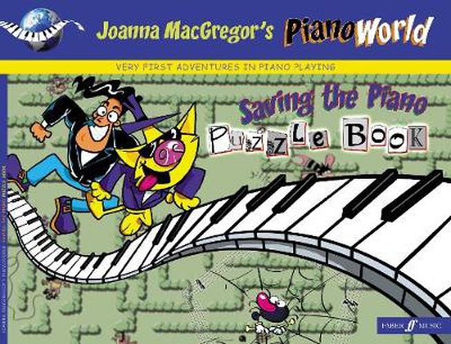 Cover image for PianoWorld: Saving the Piano Puzzle Book