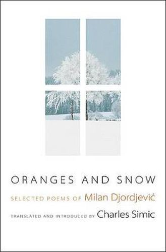 Cover image for Oranges and Snow: Selected Poems of Milan Djordjevic