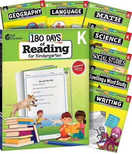 Cover image for 180 Days(tm) Bundle Grade K: 8-Book Set