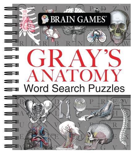 Cover image for Brain Games - Gray's Anatomy Word Search Puzzles