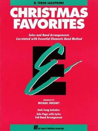 Cover image for Essential Elements Christmas Favorites - Tenor Sax