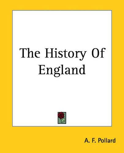 Cover image for The History Of England