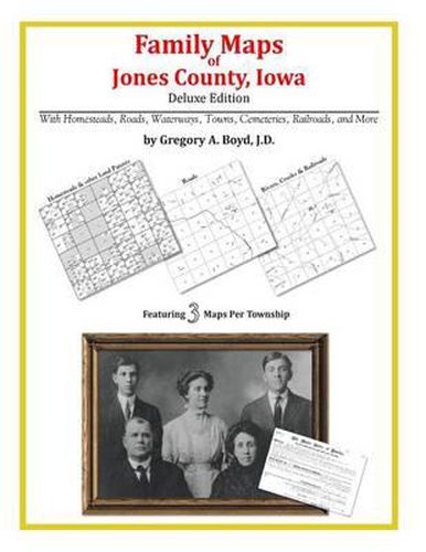 Cover image for Family Maps of Jones County, Iowa