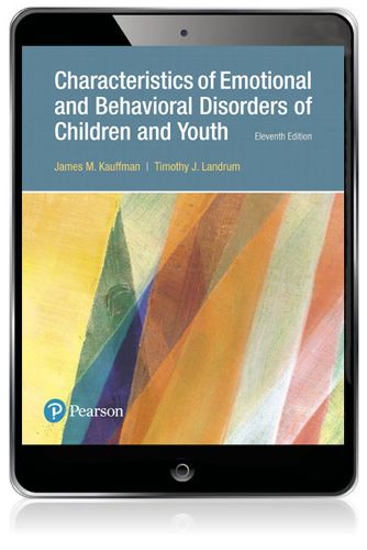 Cover image for Characteristics of Emotional and Behavioral Disorders of Children and Youth