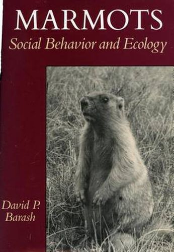 Cover image for Marmots: Social Behavior and Ecology