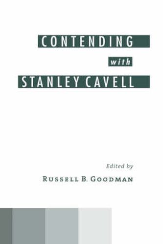 Cover image for Contending with Stanley Cavell