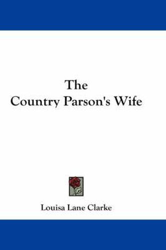 Cover image for The Country Parson's Wife