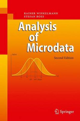 Cover image for Analysis of Microdata