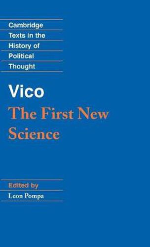 Cover image for Vico: The First New Science