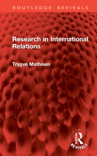 Cover image for Research in International Relations