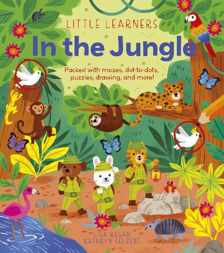 Cover image for Little Learners: In the Jungle