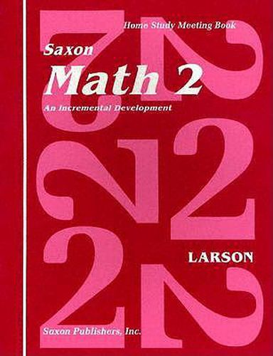 Cover image for Saxon Math 2 an Incremental Development Home Study Meeting Book