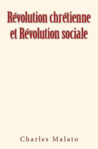 Cover image for Revolution chretienne et Revolution sociale