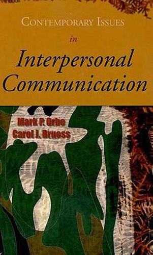 Cover image for Contemporary Issues in Interpersonal Communication