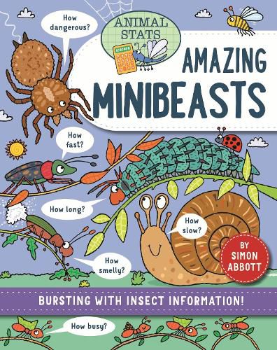 Cover image for Animal Stats: Minibeasts