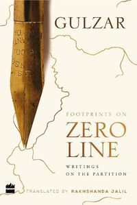 Cover image for Footprints on zero line: Writing on the partition