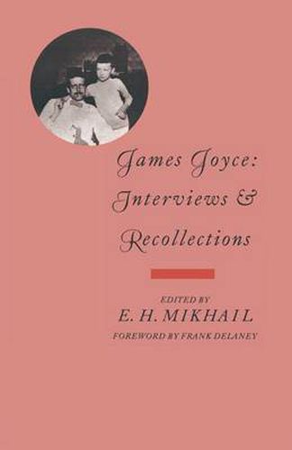 Cover image for James Joyce: Interviews and Recollections