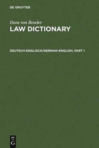 Cover image for Deutsch-Englisch/German-English