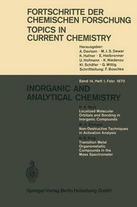 Cover image for Inorganic and Analytical Chemistry