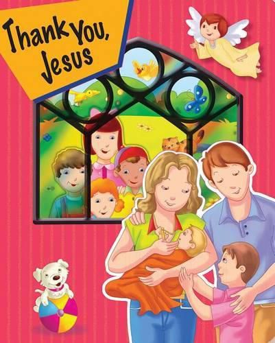 Cover image for Thank You, Jesus: St. Joseph Window Book