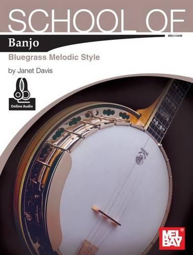 Cover image for School Of Banjo: Bluegrass Melodic Style