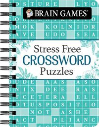 Cover image for Brain Games - To Go - Stress Free: Crossword Puzzles (Teal)