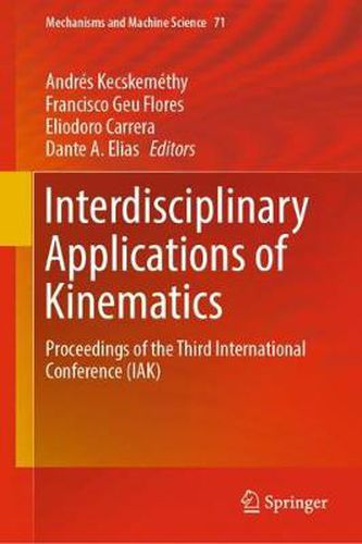 Cover image for Interdisciplinary Applications of Kinematics: Proceedings of the Third International Conference (IAK)