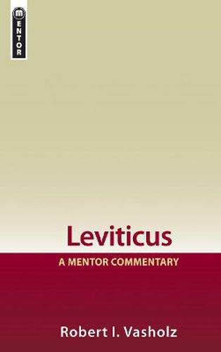 Cover image for Leviticus: A Mentor Commentary