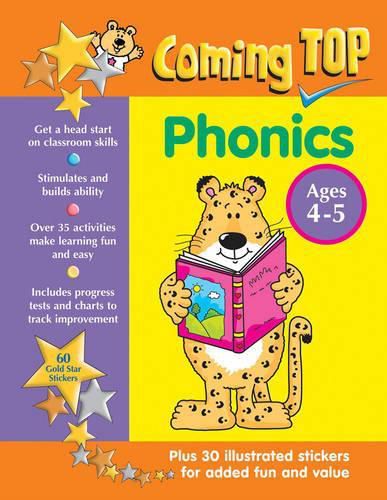 Cover image for Coming Top: Phonics - Ages 4 - 5