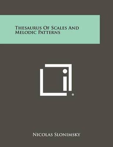 Cover image for Thesaurus of Scales and Melodic Patterns