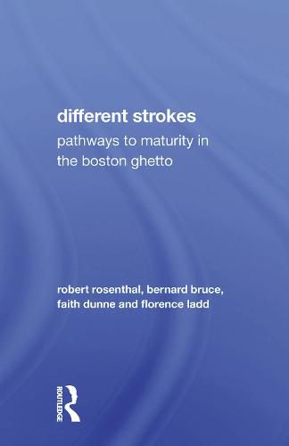 Different Strokes/h: pathways to maturity in the boston ghetto