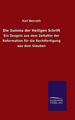 Cover image for Die Summa der Heiligen Schrift